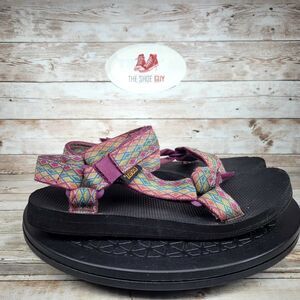 Teva Original Women's Size 8 Multicolour Universal Sport Sandals Straps Shoes